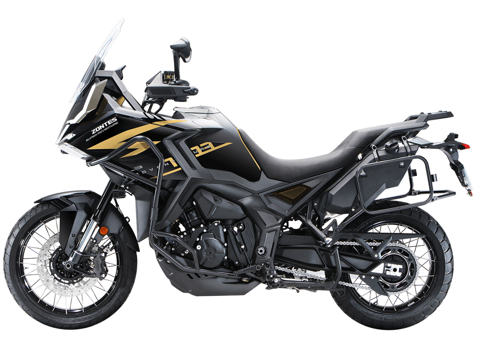 Мотоцикл ZONTES ZT703-F TOUR Black Gold